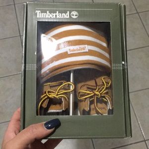 Baby Timberland Shoes and Hat
